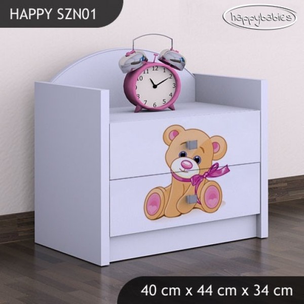 Nočna omarica Happy babies Medo 01 SZN1